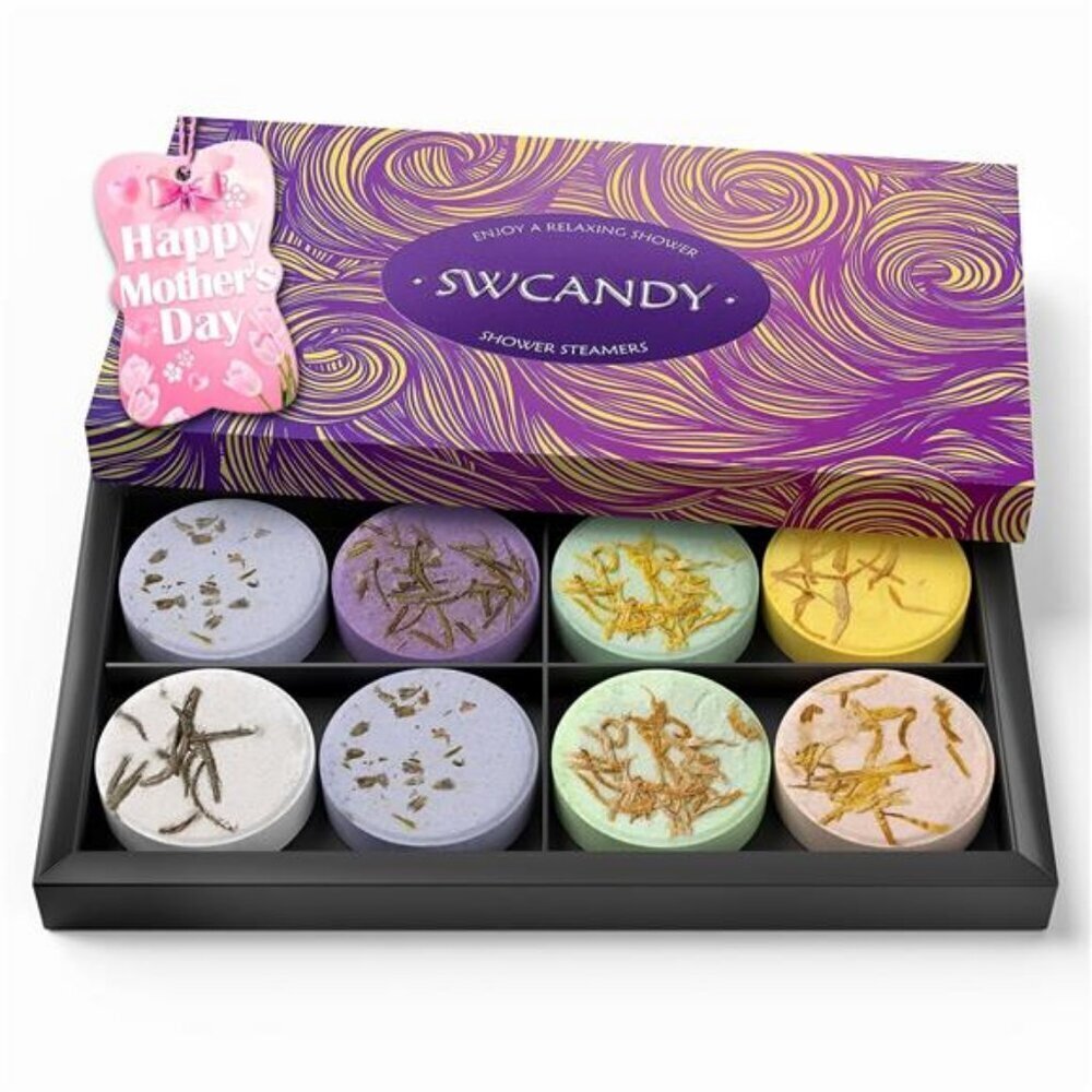 Aromatherapy Shower Steamers 8 Pc Set Spa Gift
